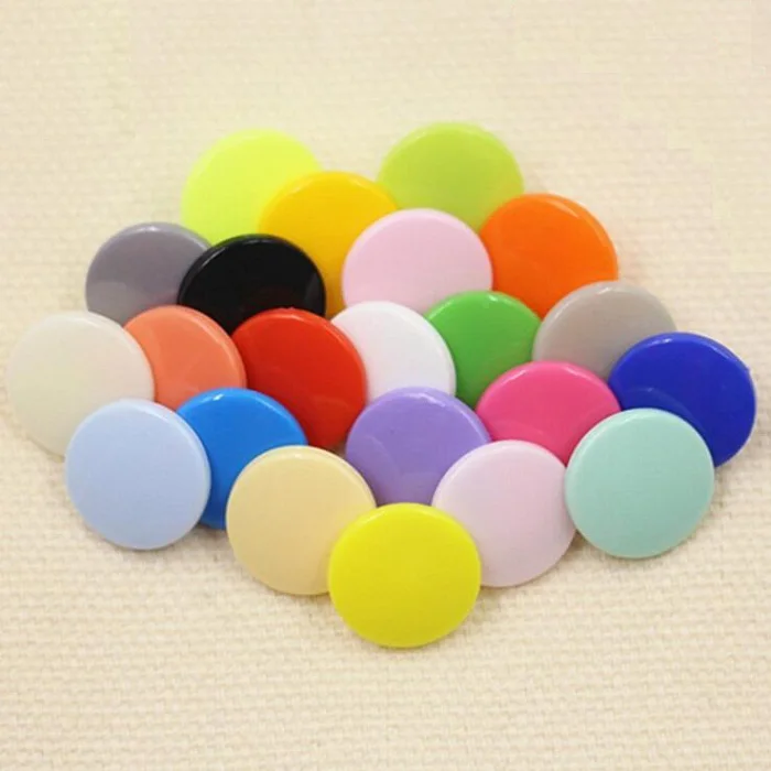 

Arts Crafts 4in one Snap Buttons T3 10mm Fasteners Press Stud plastic resin for handmade Gift Box Scrapbook Craft DIY Sewing