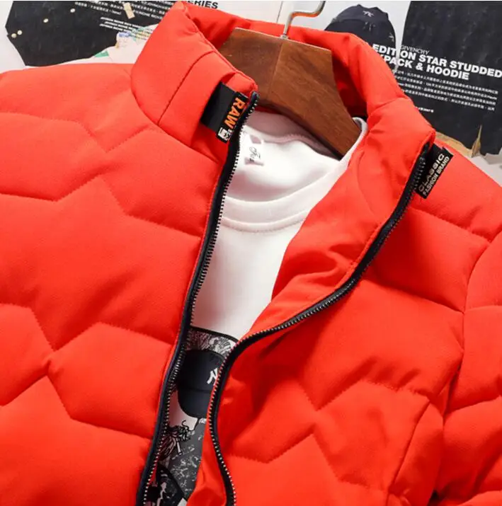 casual engrossado quente algodão-acolchoado roupas fino casacos