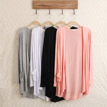 Новинка, Модный женский брендовый кардиган, свитер, пончо, для девушек, длинный рукав, Повседневный, тонкий, хлопок, однотонный, женский трикотаж, пальто, кимоно, D150