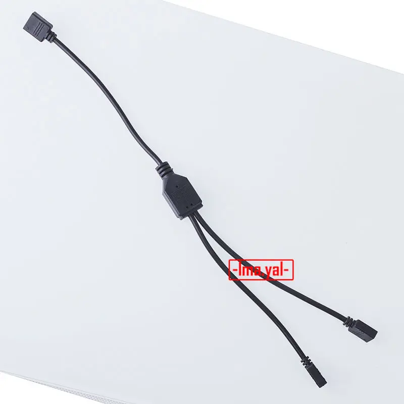 4 Pin коробка передач с соединительный кабель для светодиодной отклонения в