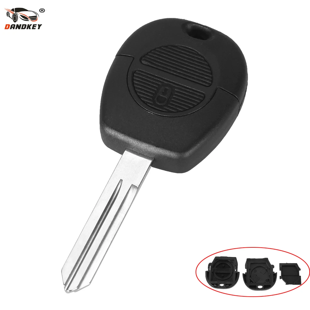 DANDKEY 30x2 кнопочный дистанционный флип чехол для автомобильного ключа Nissan Primera Micra