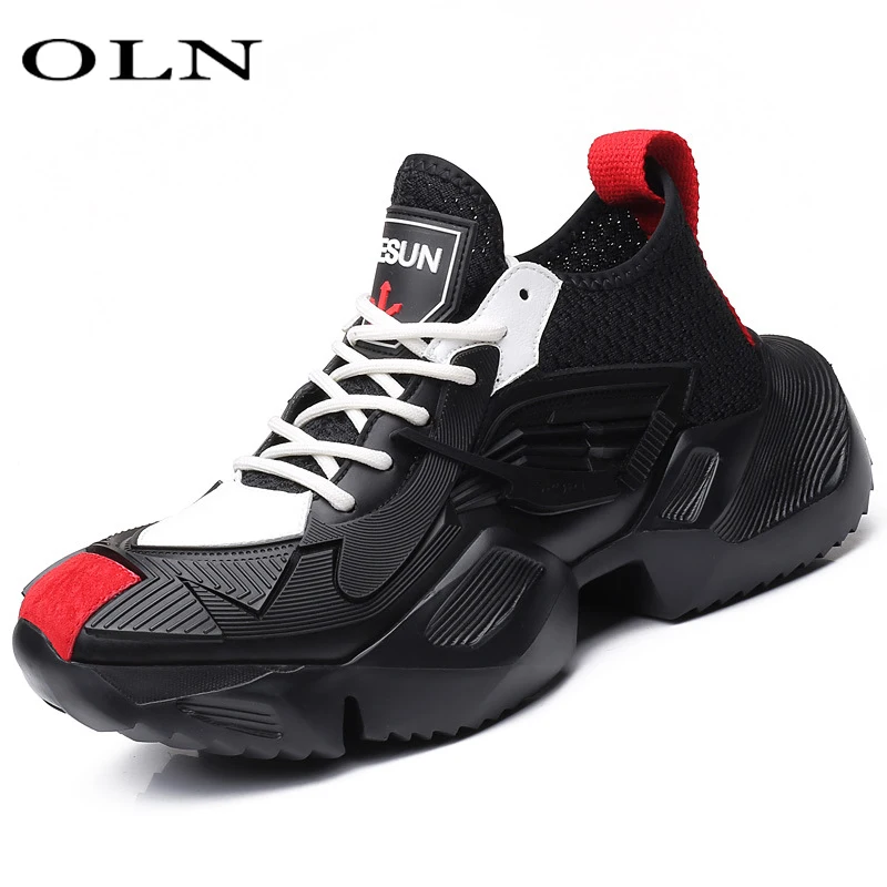 

oln 2019 New Men's Shoes Brand Men Running Shoes Outdoor Athletic Sport Shoes For Men Super Light Walking Shoes Outdoor jogging