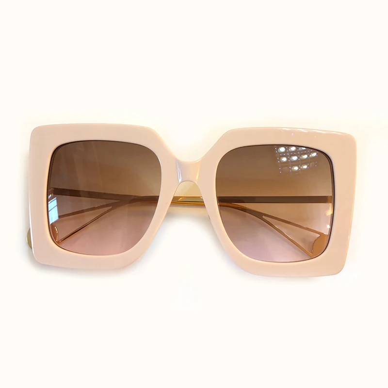 Модные квадратные женские солнцезащитные очки, брендовые дизайнерские солнцезащитные очки больших размеров для женщин, зеркальные солнцезащитные очки для женщин Oculos De Sol - Цвет линз: No4 Sunglasses