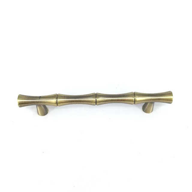 Best Price 96mm Bamboo Shaped Decorative Cabinet Hardware Drawer/Desk Handle Pull Kitchen Furniture cabinet Wardrobe door Pull Knob Bronze Best Price 96mm Bamboo Shaped Decorative Cabinet Hardware Drawer/Desk Handle Pull Kitchen Furniture cabinet Wardrobe door Pull Knob Bronze