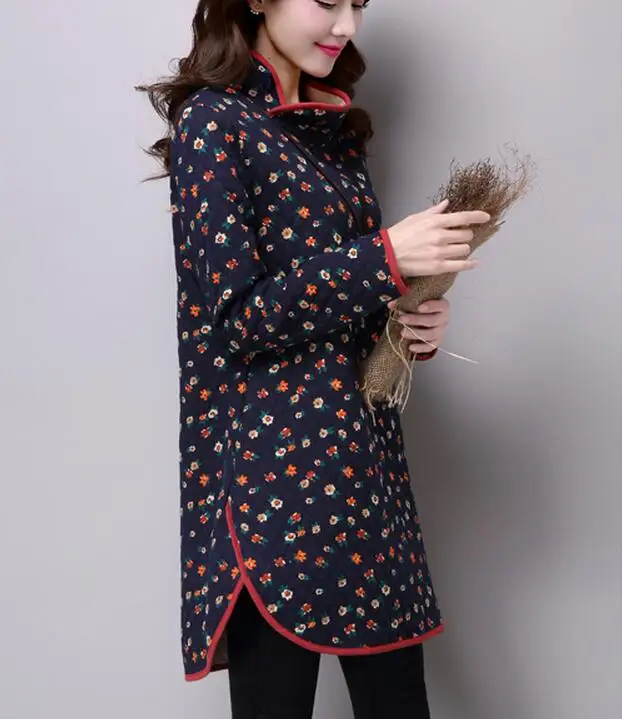 Горячая Распродажа Весна женская новая модная Длинная утепленная одежда Свободное пальто с длинными рукавами/M-XXL