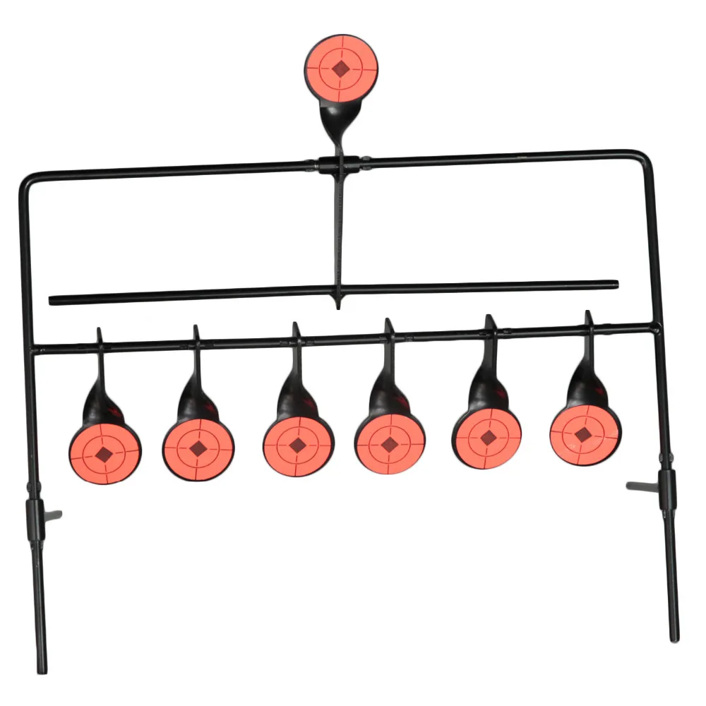 Горячие Новые 7-тарелка сброса стрельба целевой Сброс для Пневмопушка Пейнтбол Стрельба из лука для упражнений в охоте Авто реактивный мишени
