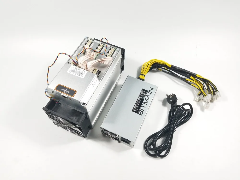 Новый DCR Майнер Antminer DR3 7.8TH/S с BITMAIN APW7 1800 Вт PSU Asic Blake256R14 Майнер лучше чем Antminer S9 Z9 мини D9 S11 Z9