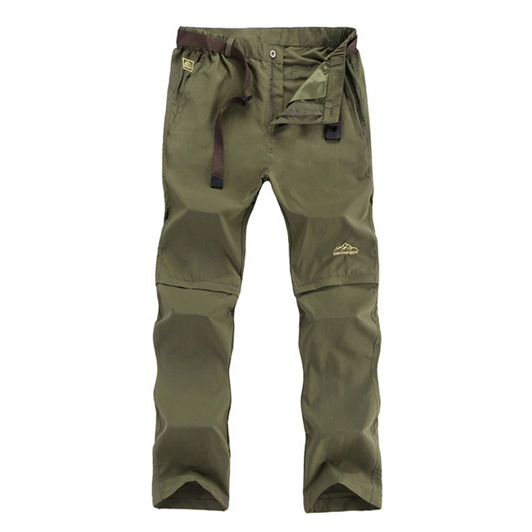 NaranjaSabor новые мужские летние съемные быстросохнущие брюки Карго повседневные мужские дышащие армейские военные короткие брюки размера плюс 6XL