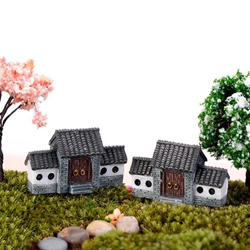 Кукольный домик миниатюры DIY Дом вилла лесной Сказочный Сад домашний декор