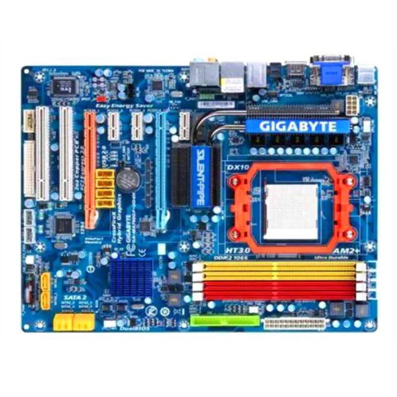 Для Gigabyte GA MA790GP UD4H оригинальная настольная материнская плата MA790GP UD4H 790GP Socket AM2 DDR2 SATA2 USB2.0|Материнские платы| | АлиЭкспресс