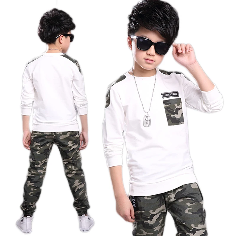 Boys Clothing Set Kids Sport Tracksuit for Spring Summer Autumn