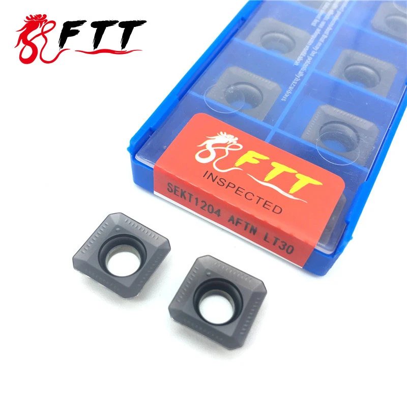

SEKT1204 AFTN LT30 Carbide inserts Milling External Turning Tools High Quality Blade Lathe Cutter Plate Turning Tool