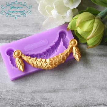 

Yueyue Sugarcraft 1 piece Border silicone mold fondant mold cake decorating tools chocolate gumpaste mold