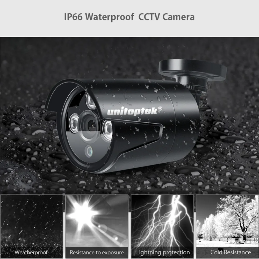  3 IN 1 4CH 1080P Security AHD DVR NVR CCTV System 2.0MP 3000TVL Weatherproof Outdoor Camera AHD-H V - 32849910674