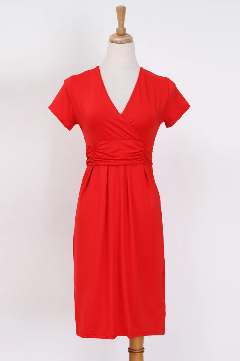 Платье для беременных, платье для беременных - Цвет: Красный