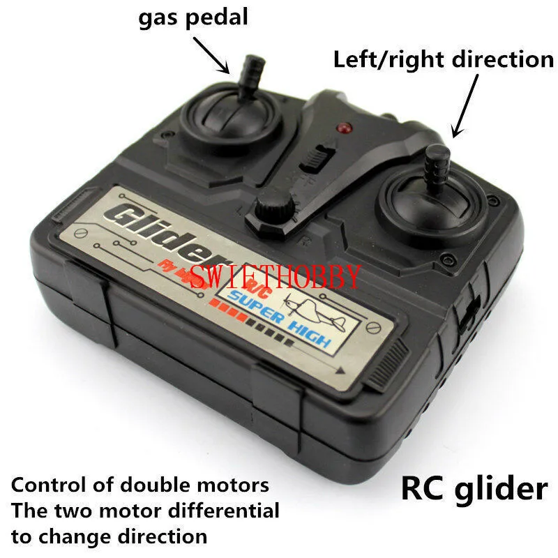 2 channel transmitter and receiver for rc boat