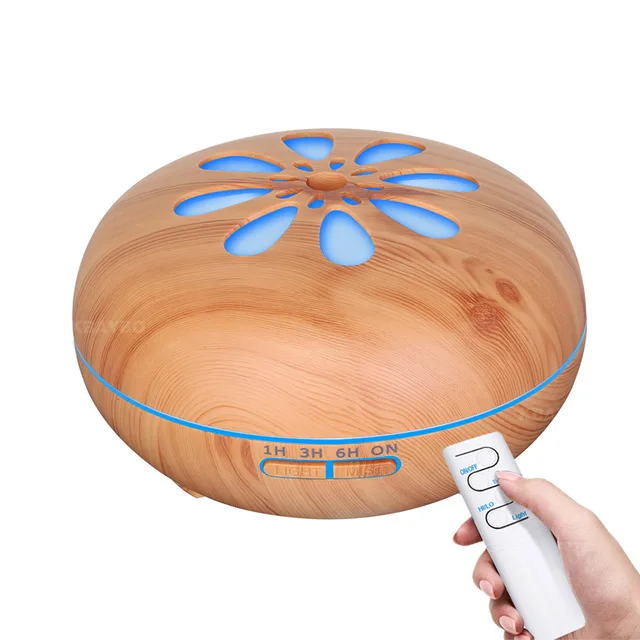 

550ML Air humidifier aromatherapy cool mist coolair essential oil diffuser led lights for home aroma ultrasonic humidifier