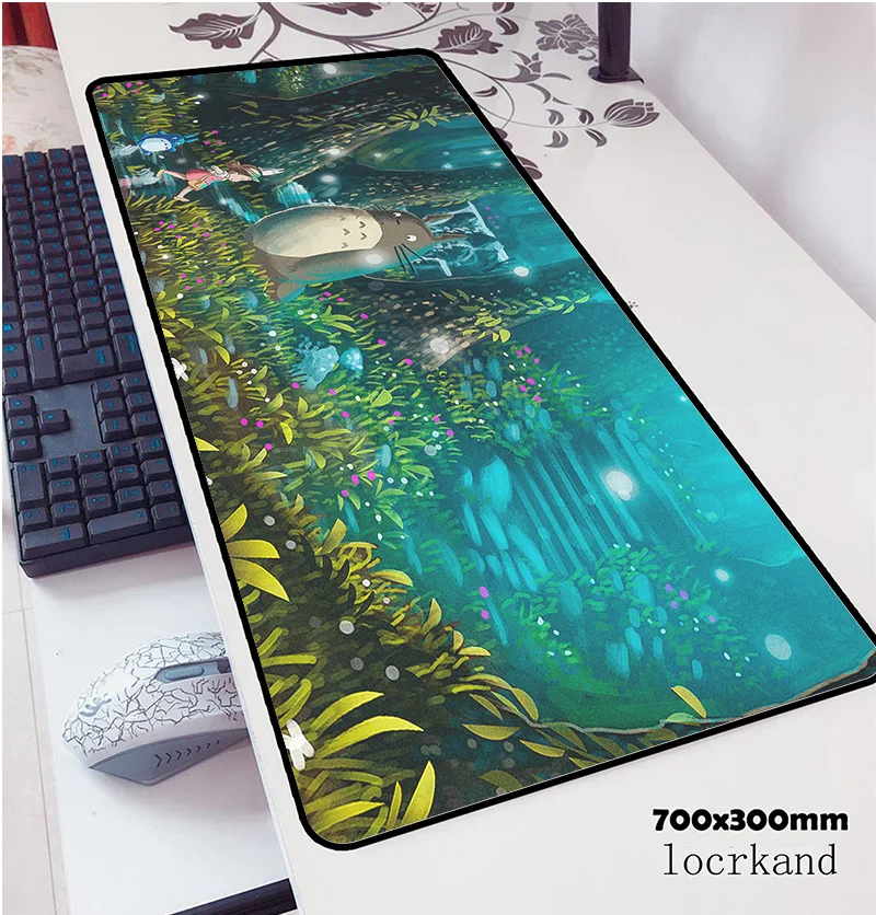 Totoro коврики для мыши 70x30 см Коврик для мыши notbook компьютерный коврик для мыши лучший игровой коврик для мыши геймер для клавиатуры коврик для мыши для ноутбука