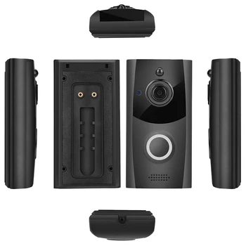

WiFi Wireless Video Doorbell Two-Way Talk Smart PIR Door Bell Security Camera HD