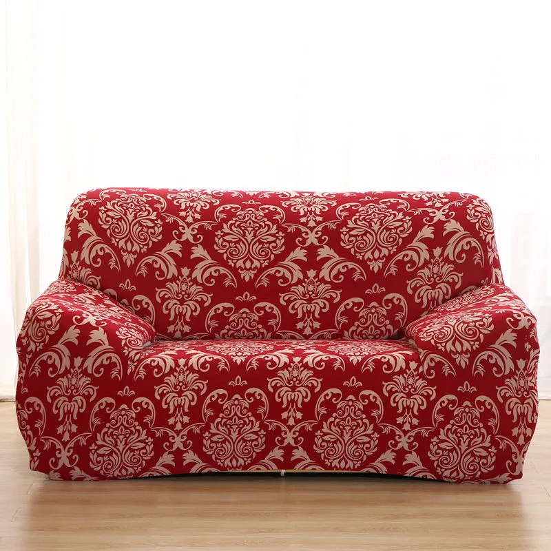 Элегантный современный чехол на диван из стрейч-материала четыре сезона мебель протектор спандекс эластичный для угловой диван один два три четыре местный