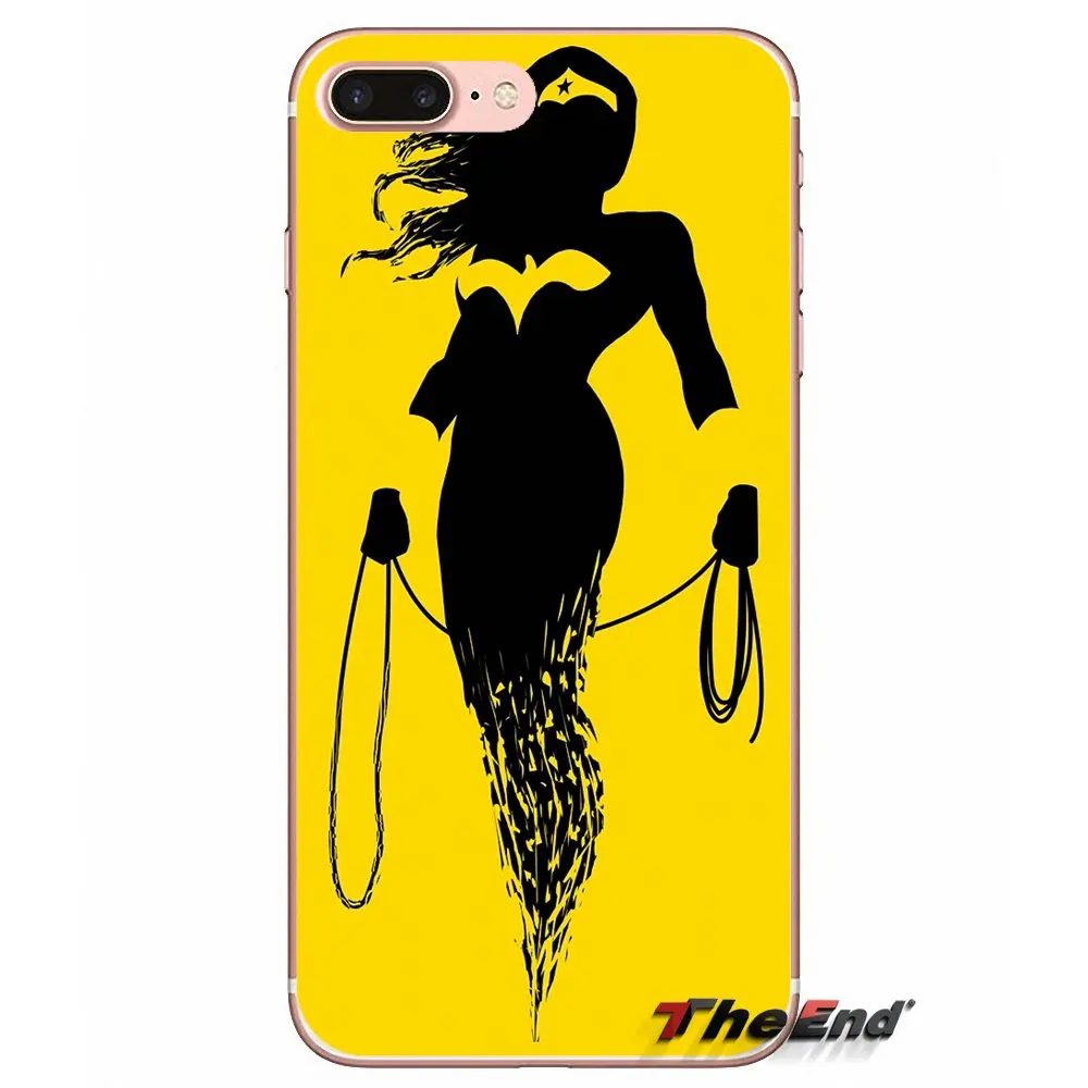 Мягкий чехол для мобильного телефона Wonder Woman superwoman Sony Xperia M2 M4 M5 E3 T3 XA Aqua Z Z1 Z2 Z3 Z5 compact