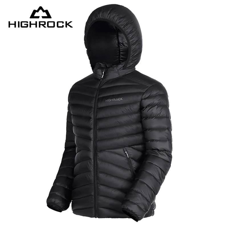Highrock 700FP гусиный пух куртки для мужчин и женщин Компактный Открытый Отдых