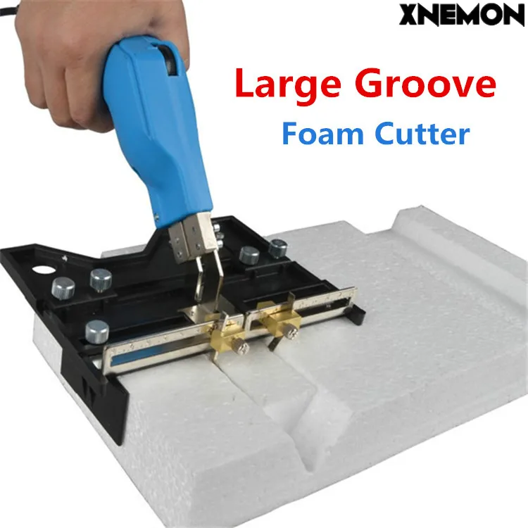 XNEMON Large Groove Electric Hot Knife Foam Cutter Heat Wire Grooving