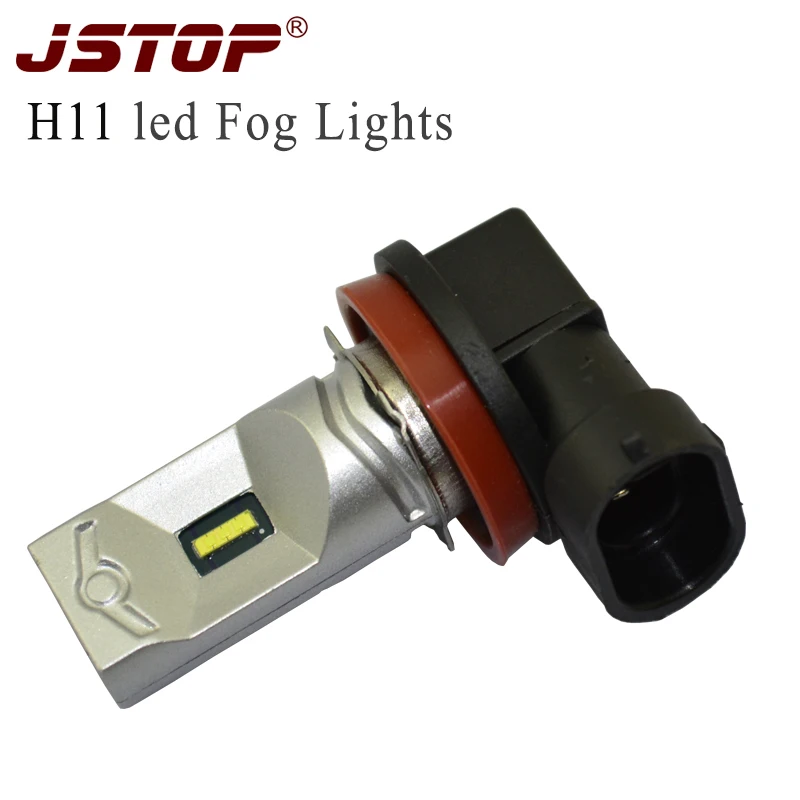 JSTOP светодиодный противотуманный светильник H11 7,5 Вт 1860SMD Светодиодные Автомобильные противотуманные фары внешние огни canbus лампы H11 светодиодные 12-24В переменного тока лампы 6000K автомобильный противотуманный светильник s
