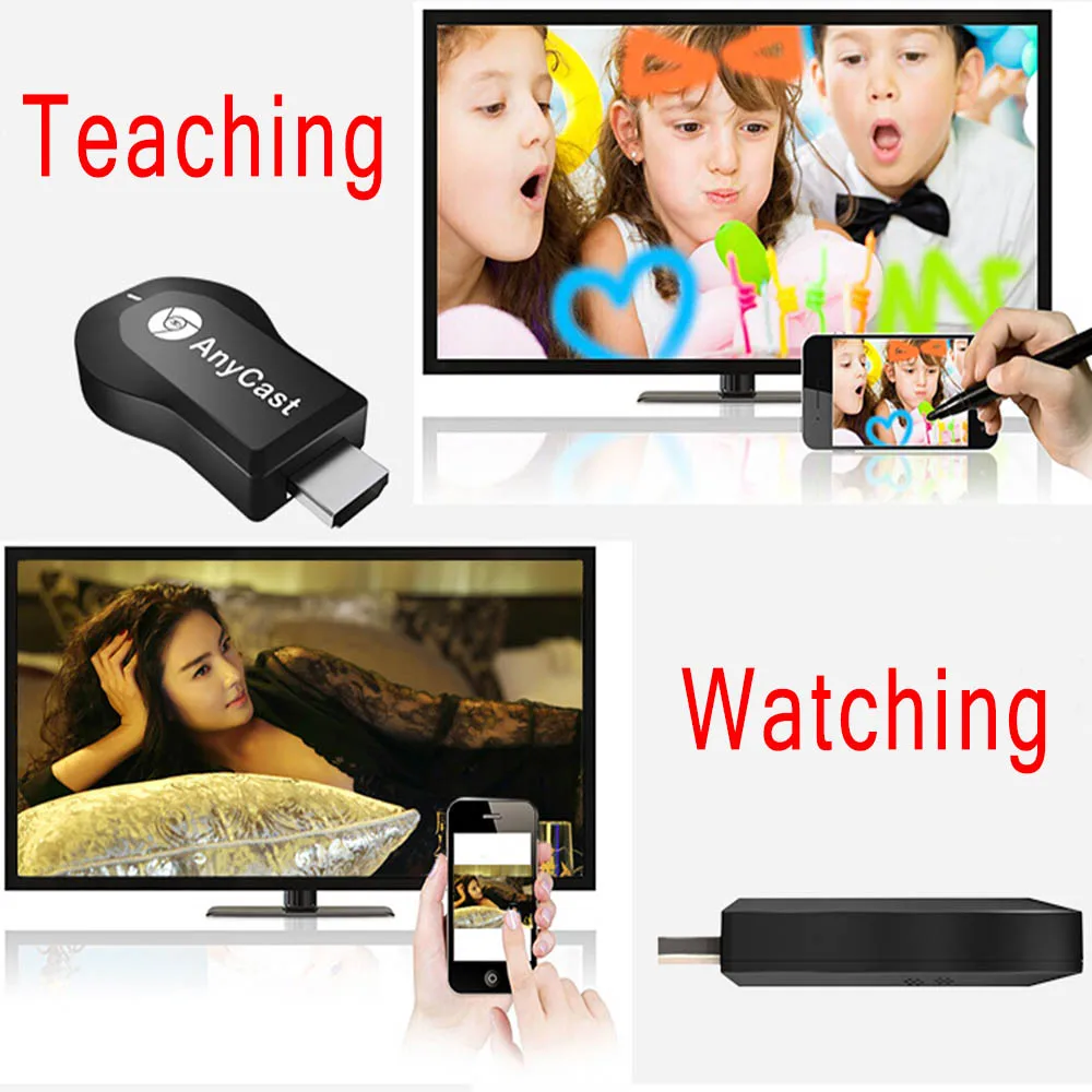 CRENOVA Video Projector Accessories Wireless Same Screen For Smartphone Projector Connect With TV Computer A76 XPE498 YG520