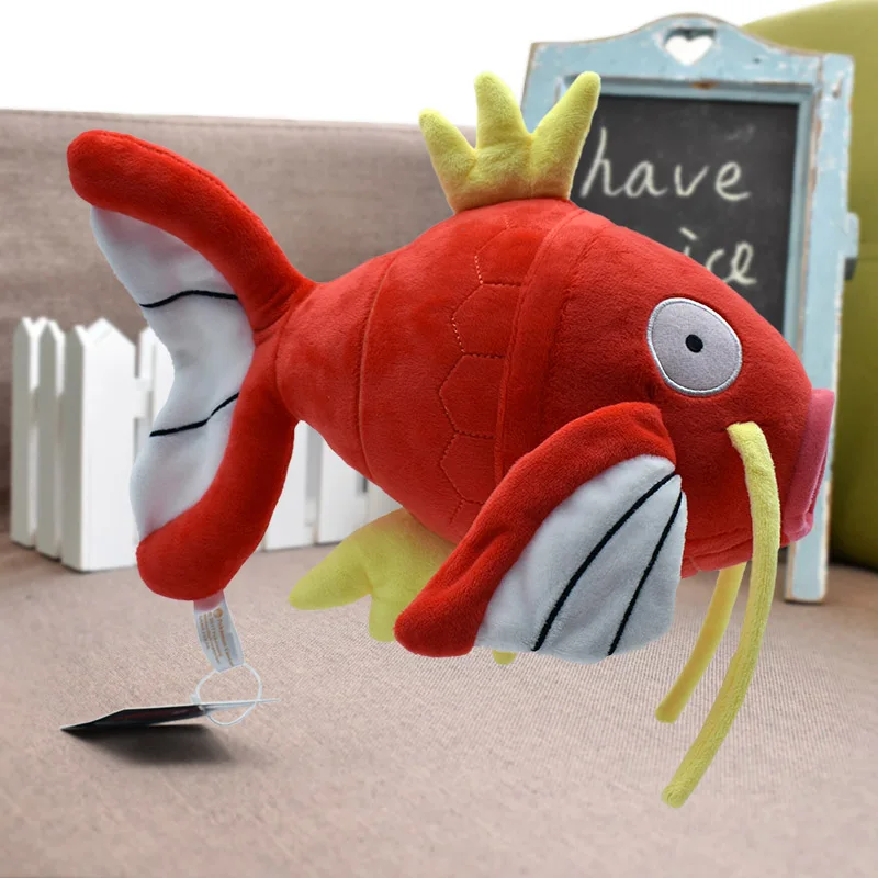 28 см Magikarp плюшевые игрушки Magikarp Peluche Fish Brinquedos мягкие игрушки животные куклы модные Мультяшные плюшевые игрушки для детей