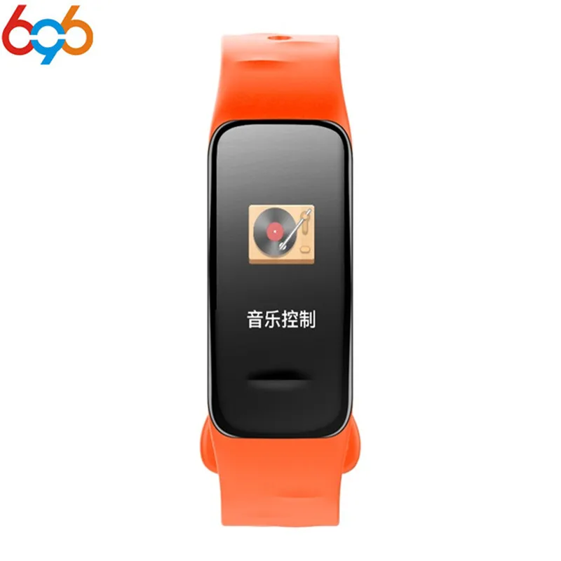 696 C1S Smart Band Waterproof Heart Rate Blood Pressure Pedometer Wrsitband Fitness Acitivity Tracker Bracelet for IOS And | Электроника