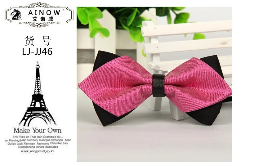 Острым 2014 Новые мужские классические красные галстуки сплошной цвет bowties Роскошные модные gravatas borboleta 1 шт. в партии