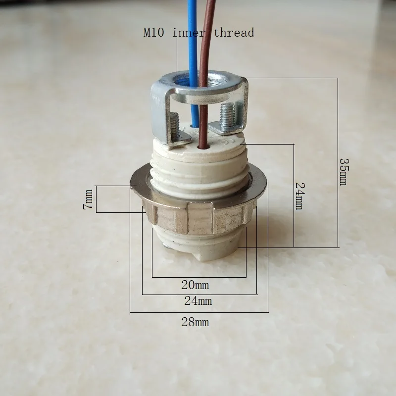 CE/VDE G9 complete set lamp bases, G9 lamp socket, ceramic show
