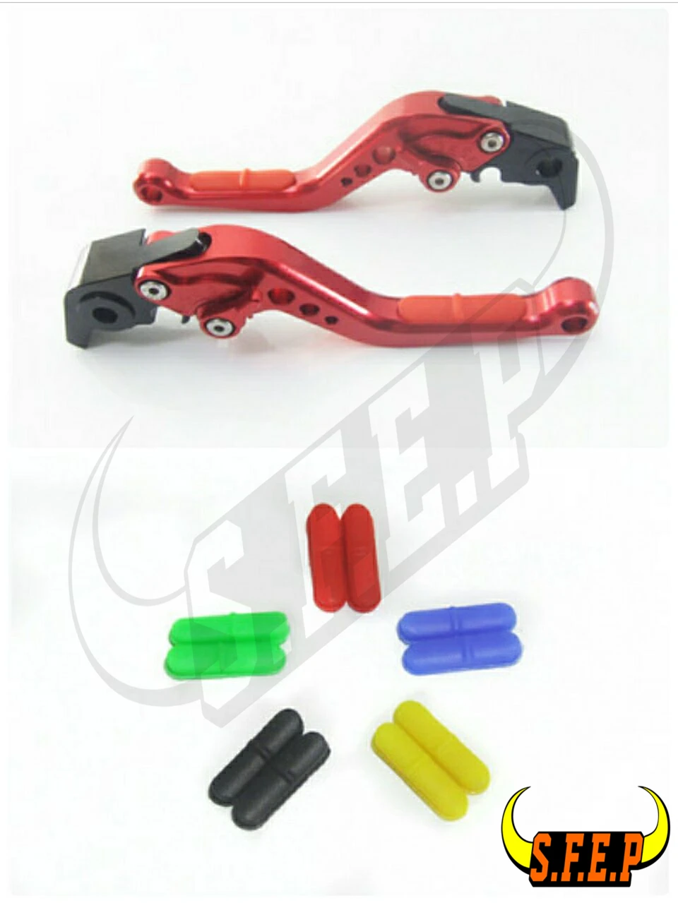 

CNC Adjustable Motorcycle Brake and Clutch Levers with Anti-Slip For Yamaha YZF R6 1999-2004