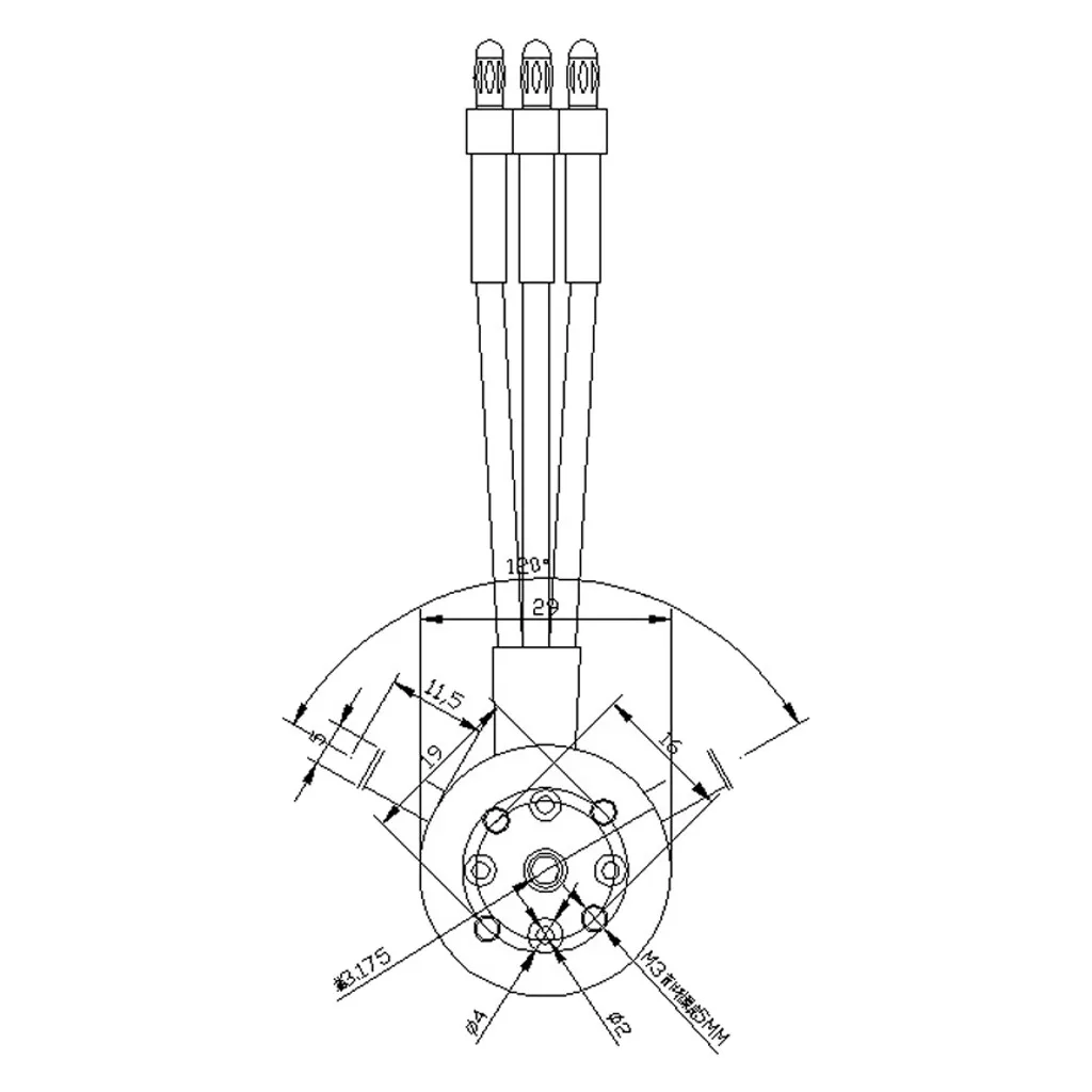 Аксессуары бесщеточный двигатель 2-4S 2862-2800KV с водяным охлаждением бесщеточный двигатель+ 50A ESC для RC лодки высокое качество a514