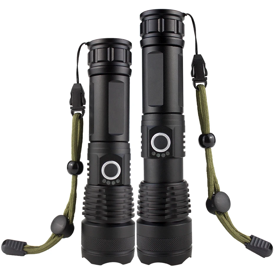 

XHP50 Lampe Torche USB Waterproof Mini Led Rechargeable Flashlight 18650 Zoomable Powerful Led Torch Light for Camping Emergency