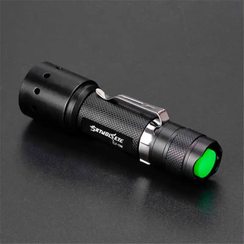 3500LM 18650 XML T6 LED Zoomable Bronze Flashlight Torch Lamp lampada led powerful led flashlight torch flashlight t6 #4S4 (3)