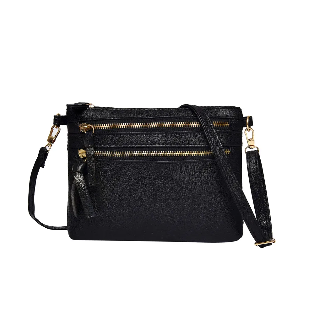 

2018 Women Small Messenger Bag Leather Sling Shoulder Bags Female Shoulder Bags Mini Clutch Handbags Bolsas Feminina #40