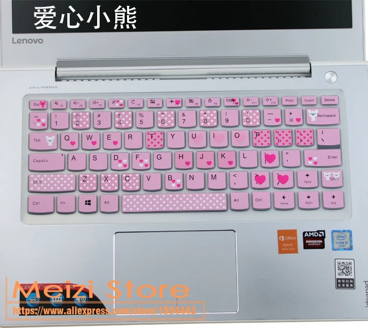 matte black Palmrest Skin Keyboard Cover for Lenovo Yoga 710 720 730 13/'/' 15/'/'