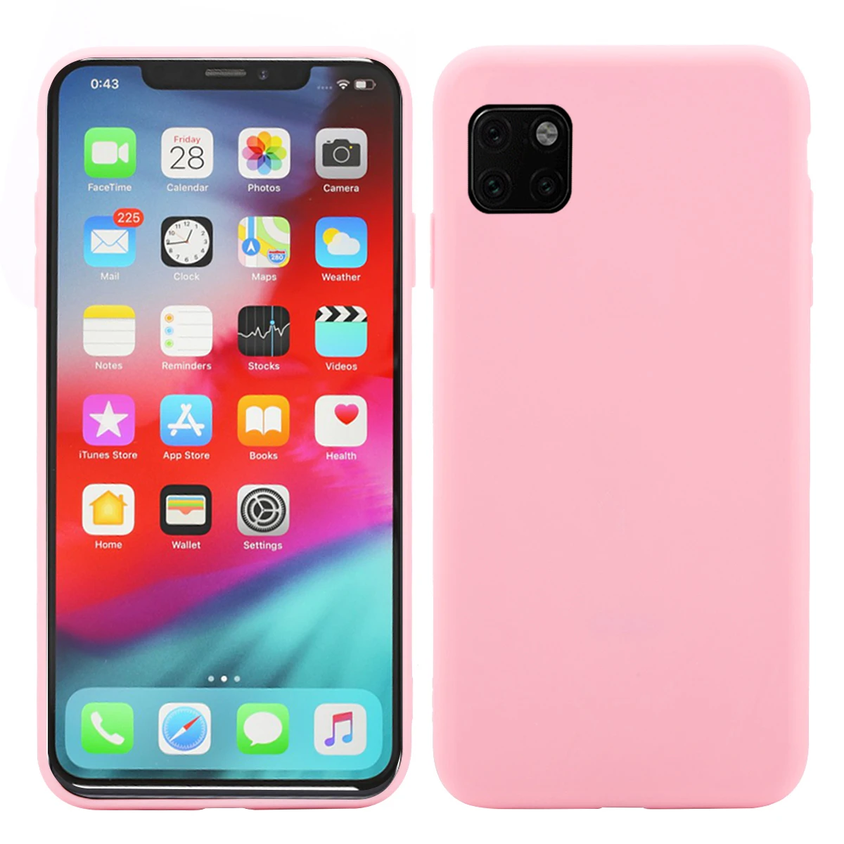 Candy Color Soft TPU Silicone Case For iPhone X XS 11/ 11 Pro/ Pro Max 7 8 CasesMatte Frosted Cover Protection |