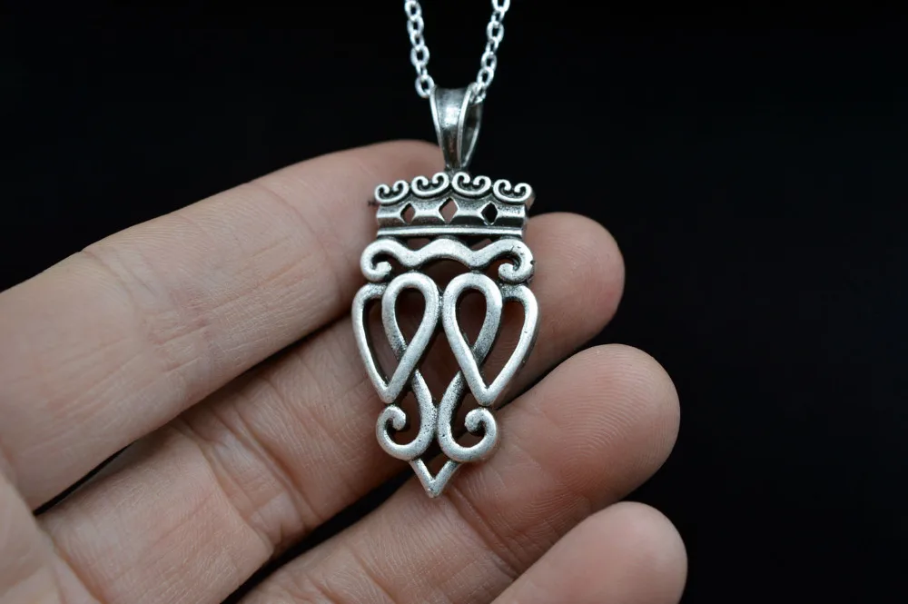 1 шт. Винтаж серебро шотландский кулон свадебные Цепочки и ожерелья Scotch Thistle Jewelry