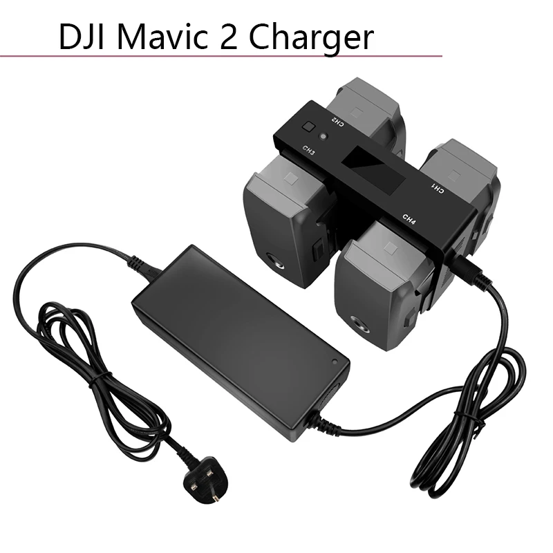 

Multi-function Electric Battery Charger Hub US UK AU EU Regulations for DJI Mavic 2 Pro Zoom Adapter Drone Accessories