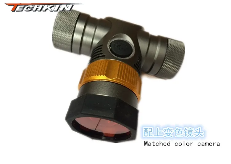 Заводское производство 00321 TECHKIN CREE U2-XML-T6 алюминиевый сплав светодиодный светильник с двойные фары двойной четыре цвета опционально