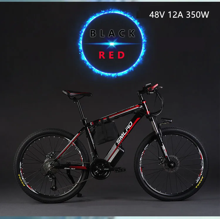 x-передний фирменный 26 Дюймов 48V 500W 12A литий Батарея горный электровелосипед 27 Скорость электрические велосипеды горные, фара для электровелосипеда - Цвет: B2