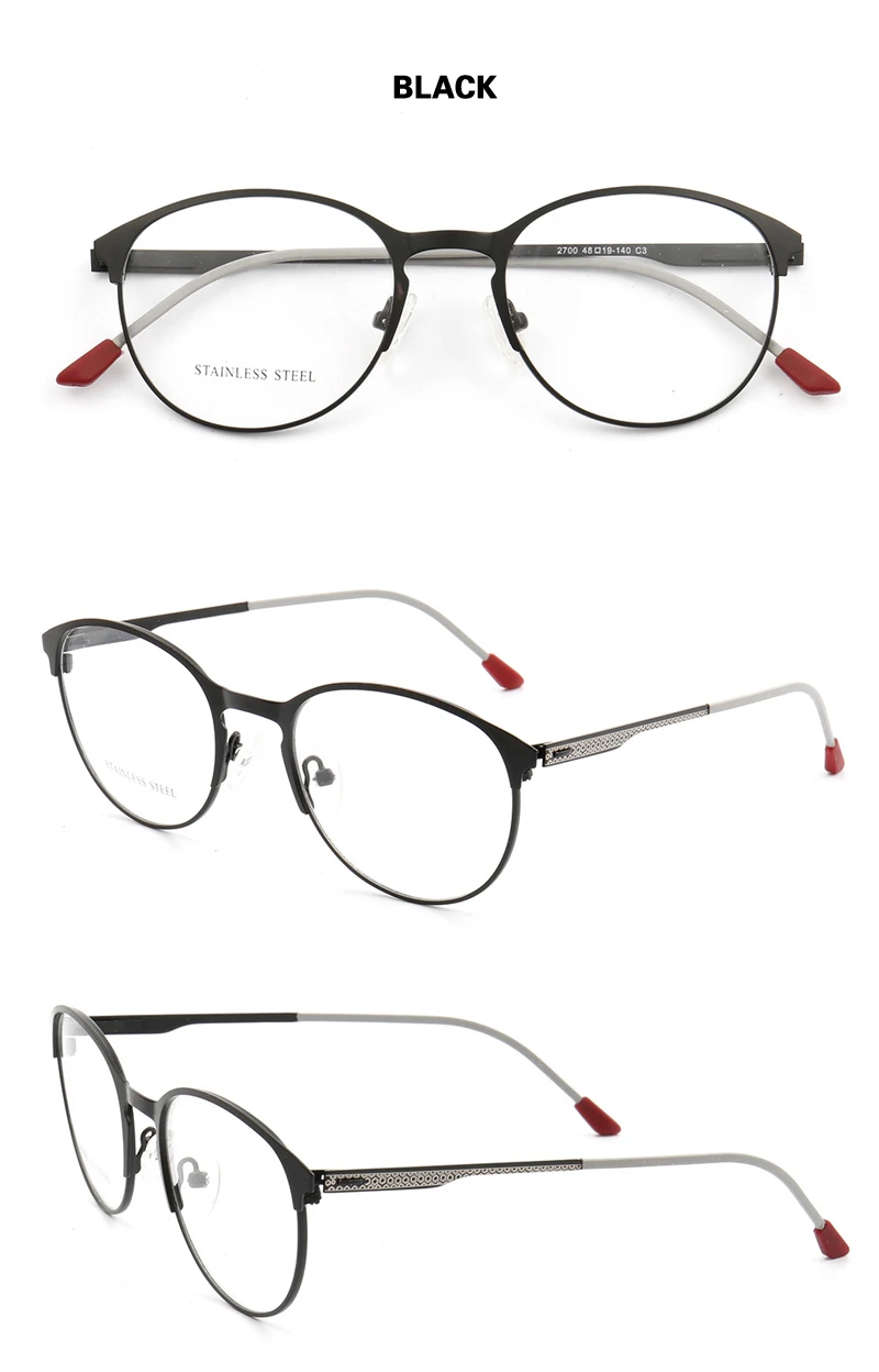 Женские круглые очки gafas mujer lente, оправа из нержавеющей стали, оптические очки oculos de grau masculino optometria, оправы для глаз для мужчин