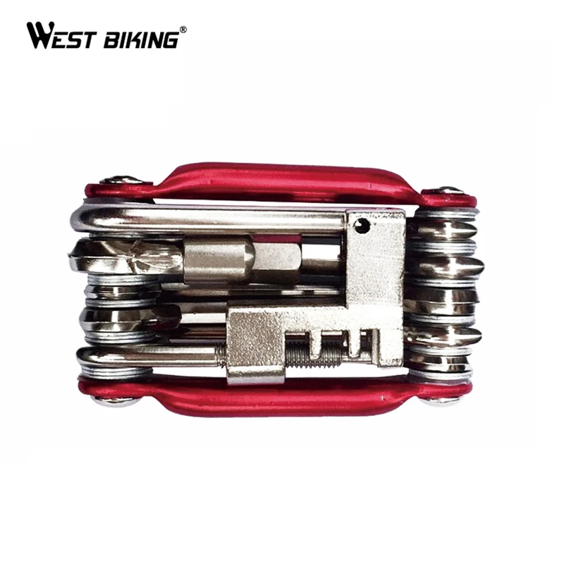 WEST BIKING Multi Bicycle Repair Tool Steel Bike Tool Wrench Herramientas Bicicleta 11 In 1 Road MTB Bike Portable Cycling Tools - Image 3