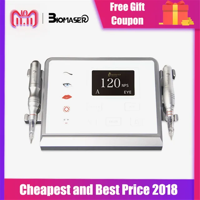 Cheap Biomaser P1 Intelligent Digital Semi Permanent Makeup Device For Eyebrows lips Eyes Complete Tattoo Pen Professional Machine Cheap Biomaser P1 Intelligent Digital Semi Permanent Makeup Device For Eyebrows lips Eyes Complete Tattoo Pen Professional Machine