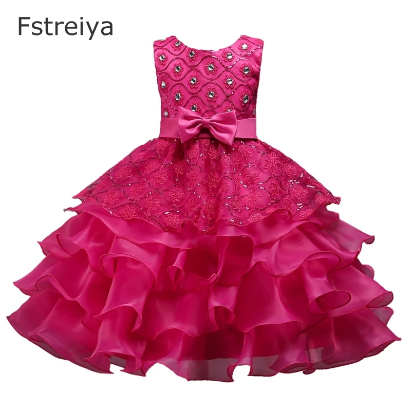 

Baby girls princess dress kids dresses for toddler girls birthday party clothes cinderella belle dress chirldren elsa costume