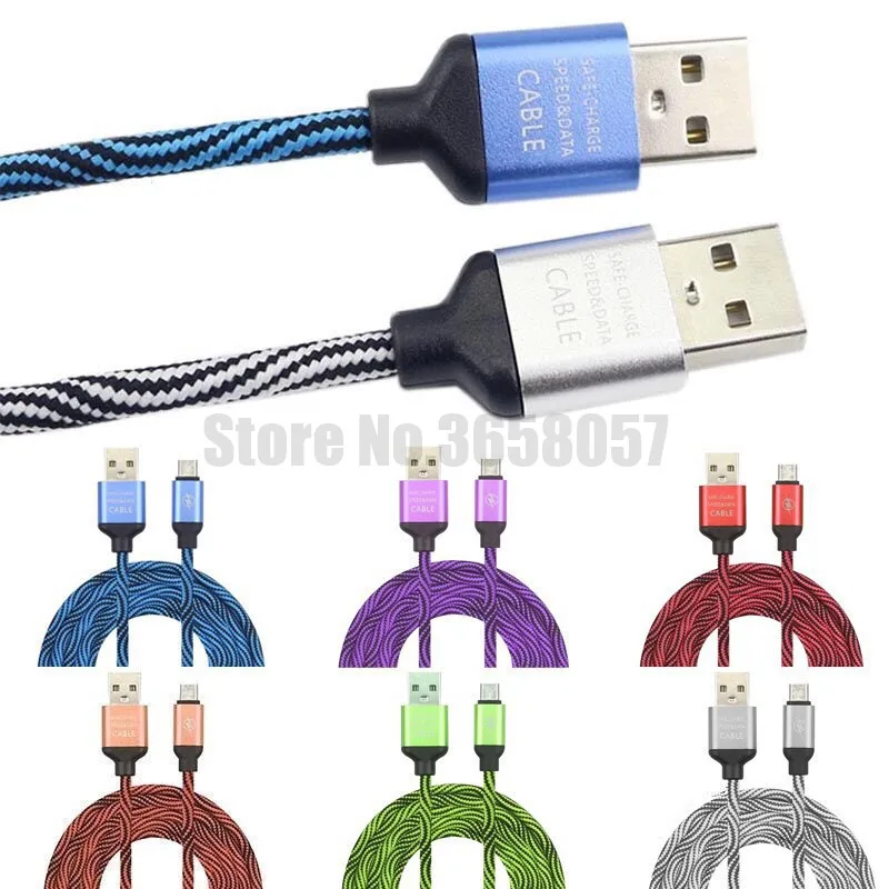 

100pcs 1m 3ft metal fabric braided 8pin usb data charger cables for iphone xs xr xs max 8 8plus 7 7plus 6 6s Braided Nylon Cable