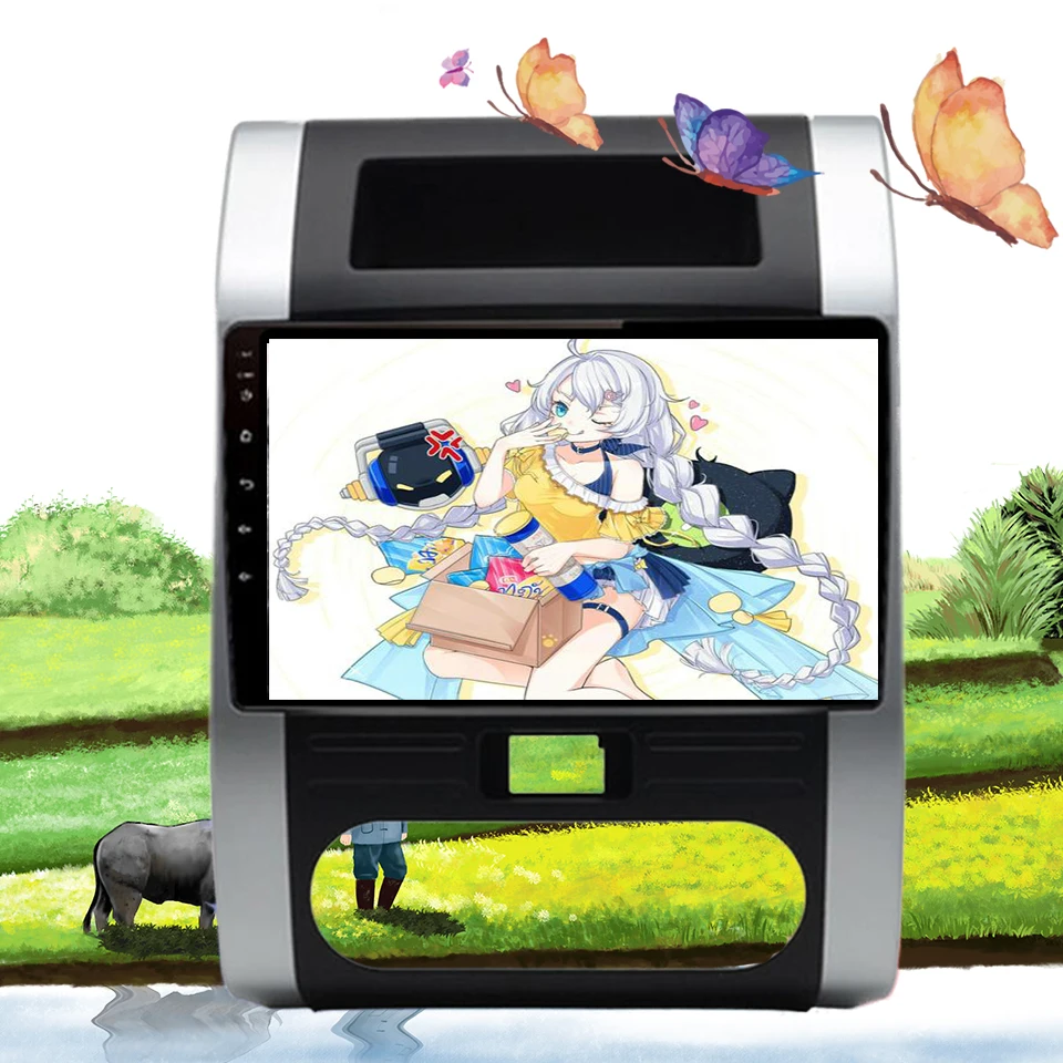 Perfect 2 Din Android 9.1 Car DVD Player ForNissan X-Trail X Trail Qashqai 2008-2013 Wifi GPS Navi Radio Stereo Audio Multimedia 3